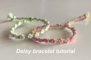 DIY Daisy Delight: A Simple Tutorial for a Charming Flower Bracelet