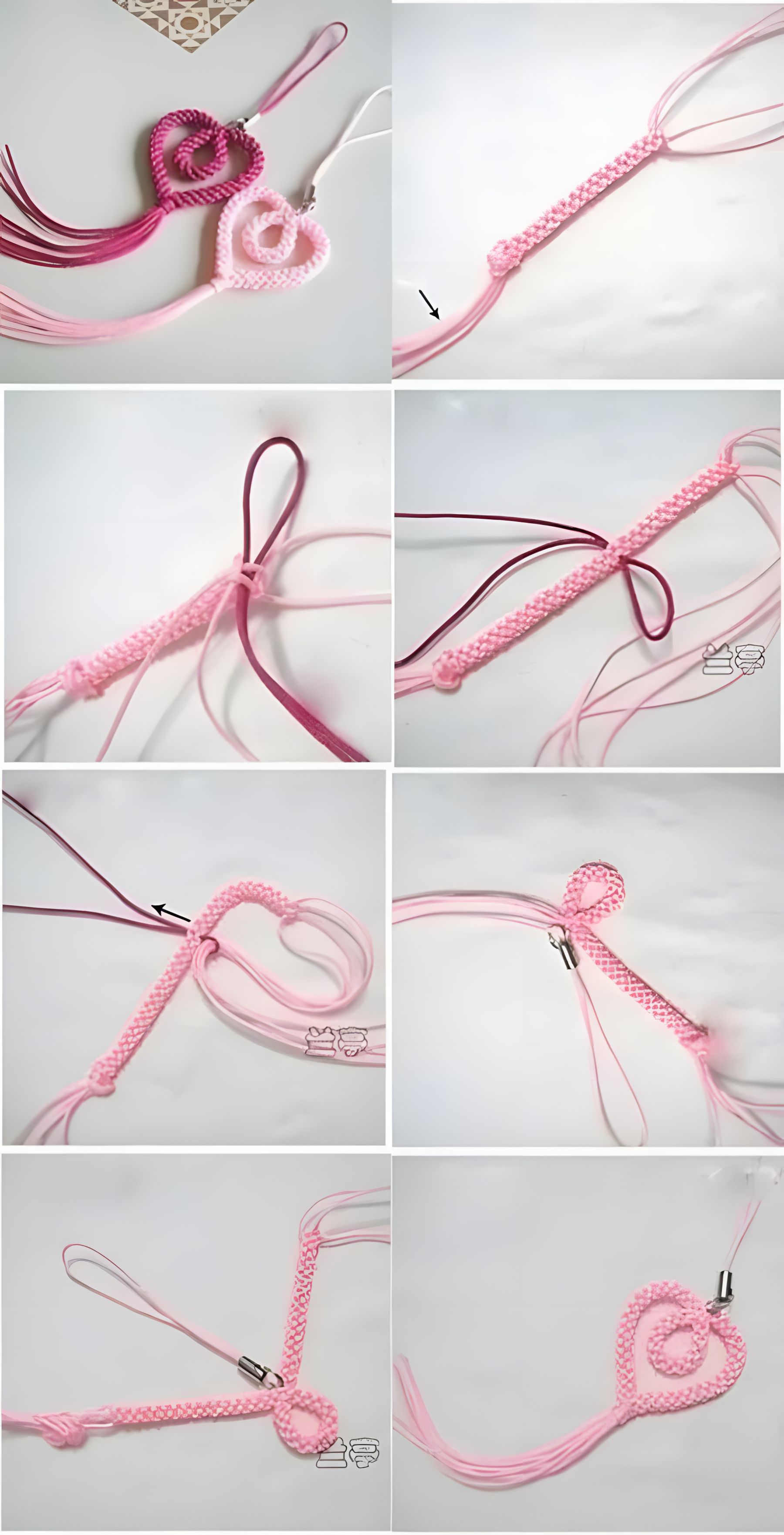 Crafting a Sweet Macrame Keychain or Charm!