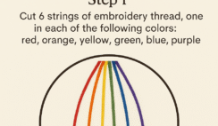 Rainbow Friendship Bracelet Tutorial Rainbow Friendship Bracelet Tutorial