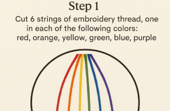 Rainbow Friendship Bracelet Tutorial