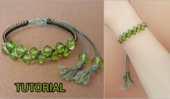 A Touch of Sparkle for Your Style | DIY Beaded Macrame Bracelet π« A Touch of Sparkle for Your Style | DIY Beaded Macrame Bracelet π«