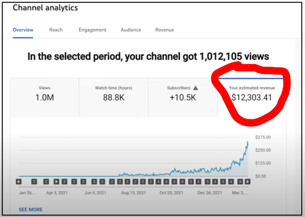 1 Million YouTube Views