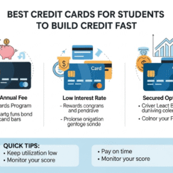 Best Credit Cards for Students to Build Credit Fast