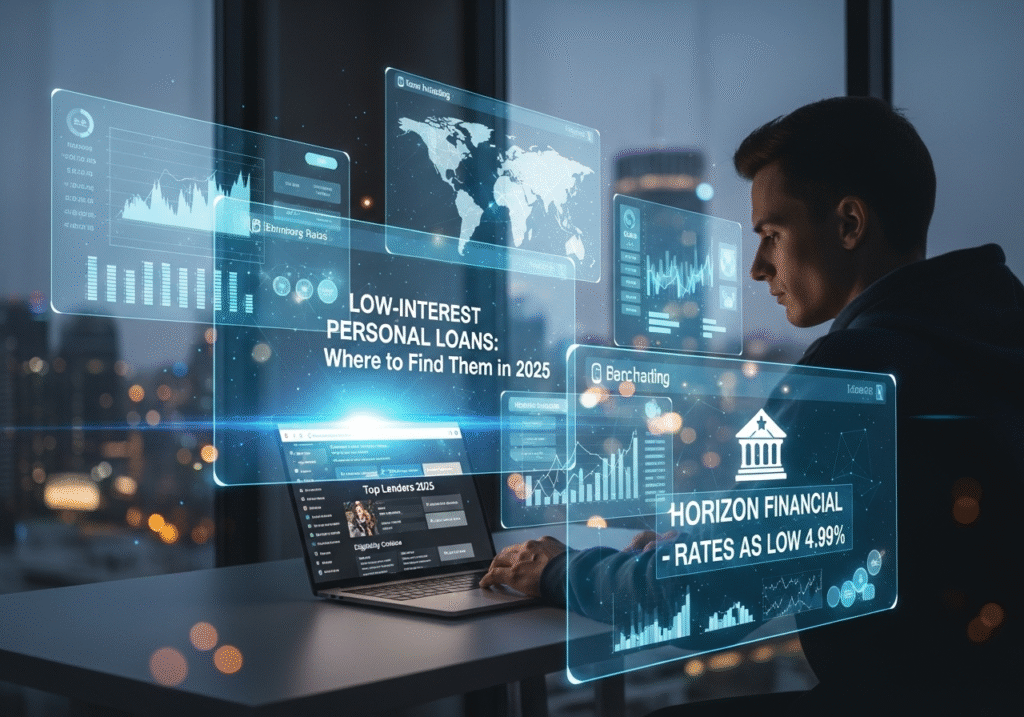 Low-Interest Personal Loans, Where to Find Them in 2025: Secure your financial future without high costs. Our 2025 guide reveals where to find